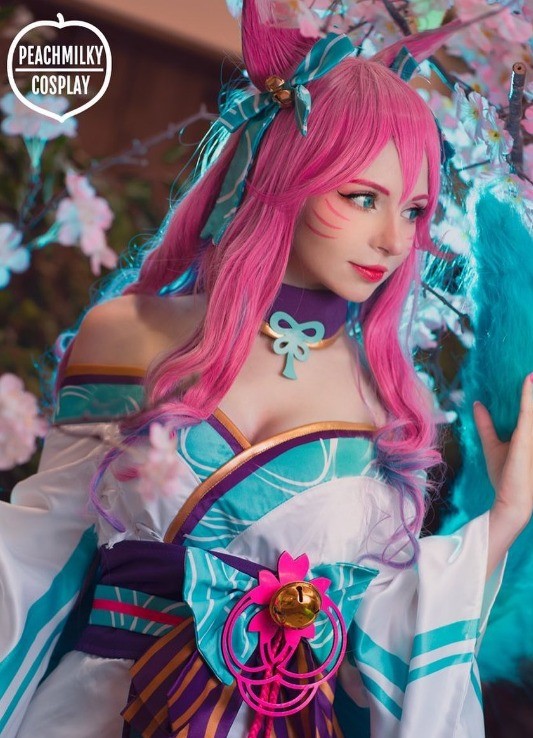 愛(ài)爾蘭美女peachmilky Cos美照 臉蛋精致身材火辣